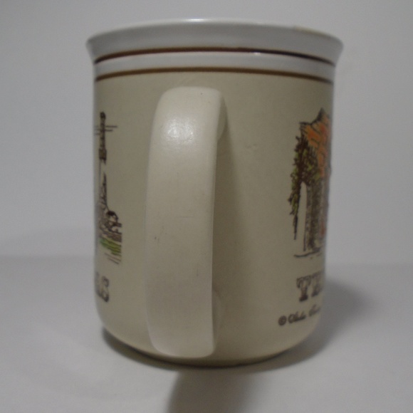 VTG 1987 Texas Stoneware Coffee Cup Mug Western - Picture 4 of 8